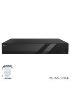 InVid PN1A-8X8F-2TB 8 Channel 4K NVR with 8 Plug & Play Ports, True Facial Recognition, 2TB