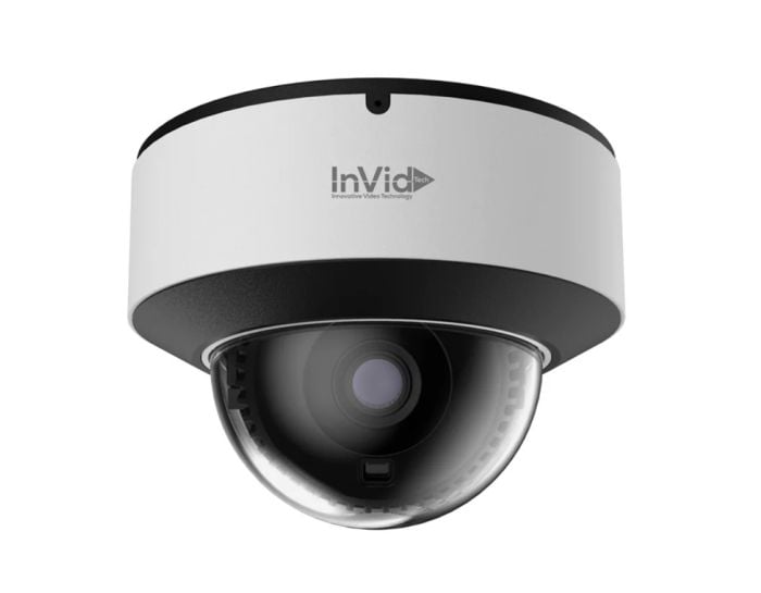 InVid PAR-P6DRIR28NH-AI 6 Megapixel Network IP Outdoor IR Dome Camera with 2.8mm Lens PAR-P6DRIR28NH-AI by InVid