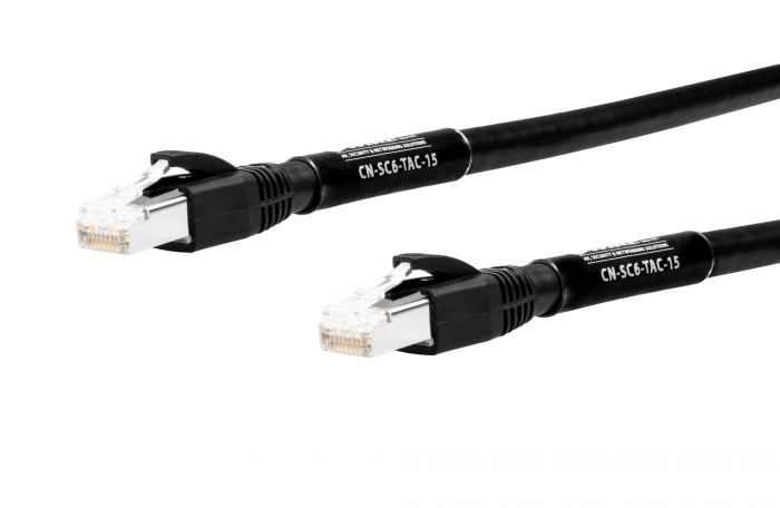 West Penn CN-SC6-TAC-100 Category 6 Ultra Rugged Tactical Shielded Cable, 100 Feet CN-SC6-TAC-100 by West Penn