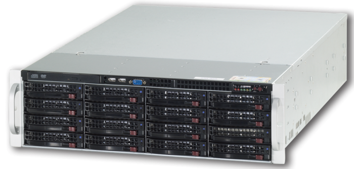 Ganz ZNR-48TB-RL 128 Channels Raid-6 Lite NVR Servers, 48TB ZNR-48TB-RL by Ganz