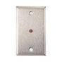Alarm Controls RP-28BI Single Gang Stainless Steel Wall Plate with 1/4" Bi-Color LED RP-28BI by Alarm Controls