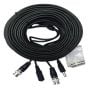 MG Electronics HDC-150BB Heavy duty video power cable (BNC Male~BNC Male) hdc-150-bb by MG Electronics