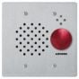 Aiphone IE-SSR 2-Gang Door Station with Red Mushroom Button, Flush Mount IE-SSR by Aiphone