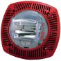 Bosch G-SSPK24WLPR Multi-Candela Wall-Mount Speaker Strobe, Red, FIRE G-SSPK24WLPR by Bosch