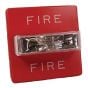 Bosch RSS-24MCW-FR Wall-Mount Strobe, Square, Red RSS-24MCW-FR by Bosch