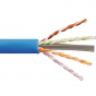 ICC ICCABR6ABL CAT6A 650MHz UTP/CMR Copper Premise Cable, Bulk, Blue, 1000' ICCABR6ABL by ICC