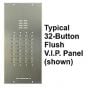 Alpha VI402-165 165 Buttons VIP Panel with No Directory, Less Flush Back Box VI402-165 by Alpha
