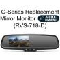 RVS Systems RVS-718500-08 480 TVL Tailgate Camera, Mirror Monitor with Auto Dimming, Compass and Temperature, 33ft Cable RVS-718500-08 by RVS Systems