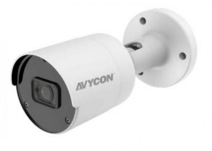 Avycon AVC-NB21F28 2 Megapixel Outdoor IR Bullet IP Camera, 2.8mm Lens, White AVC-NB21F28 by Avycon