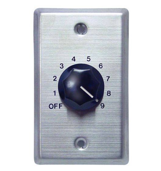Speco WAT10 10W Volume Control, Silver and Black WAT10 by Speco
