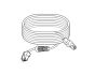 Samsung SCL-150 Extension Cable for Remote Head Lens SCL-150 by Hanwha Vision