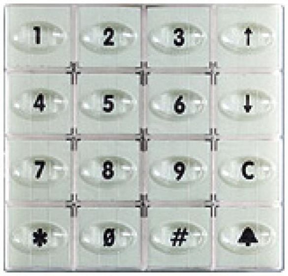 Alpha COM Access Code Module Only Lighted COM by Alpha