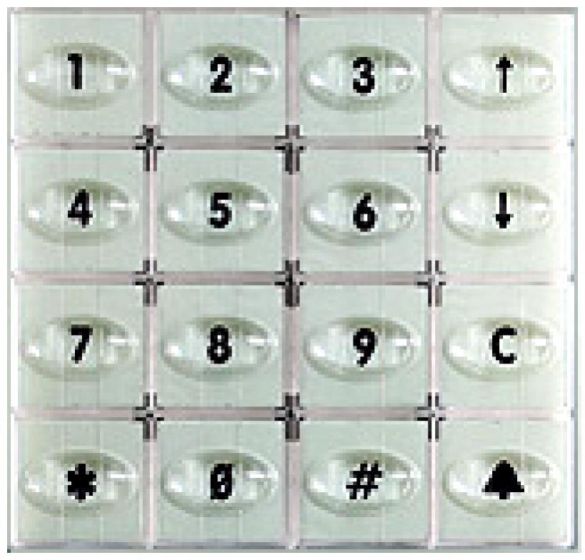 Alpha EMDB1B Keypad Module Digital Dial, Used with DB1B Display Module, Brown EMDB1B by Alpha