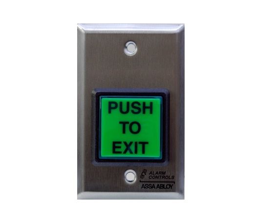 Alarm Controls TS-2-2 DPDT Switch Push to Exit TS-2-2 by Alarm Controls
