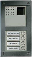 Comelit VV4F VandalCom Video Flush Mount 4 Push Button Entry Panel Kit VV4F by Comelit