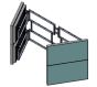 Orion WSD Swing Out Door Video Wall Mount WSD by Orion