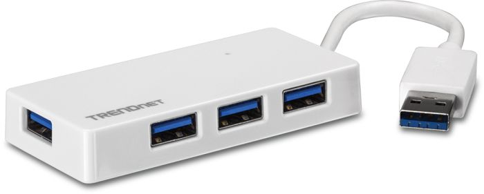 TRENDnet TU3-H4E 4-Port USB 3.0 Mini Hub TU3-H4E by TRENDnet