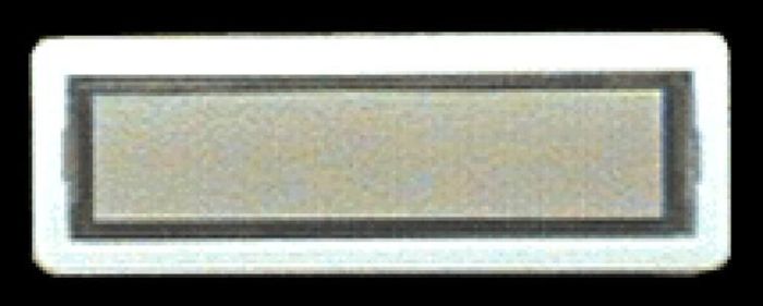 Alpha 10510WH STR Panel Button Standard, White Use with 10530 Lamp Insert 10510WH by Alpha