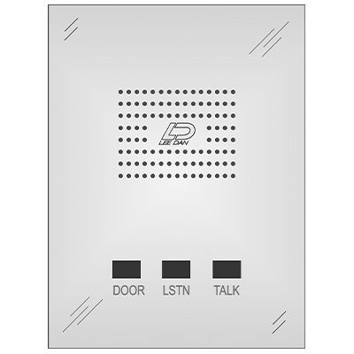 LEE DAN IR-404SS 4-Wire Oversized Apartment Intercom Station IR-404SS by LEE DAN