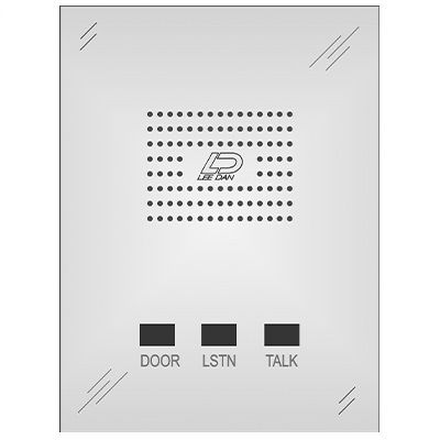 LEE DAN IR-405 5-Wire Oversized Apartment Intercom Station IR-405 by LEE DAN