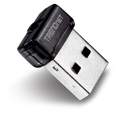TRENDnet TEW-648UBM Micro N150 Wireless USB Adapter TEW-648UBM by TRENDnet