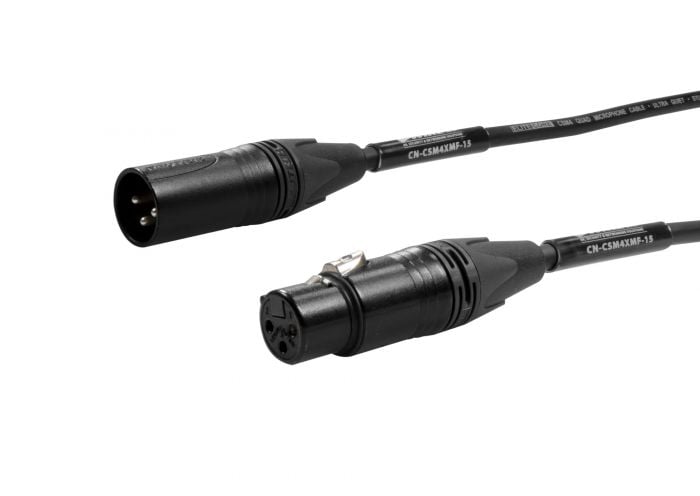 West Penn CN-CSM4XMF-20 Studio Grade Ultra Quiet and Ultra Durable Quad Mic Cable, 20 Feet CN-CSM4XMF-20 by West Penn