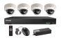 Vitek VT-TH5KT820TD-2 8 Channel 4-IN-1 (TVI/AHD/CVI/CVBS) DVR, 20TB with 4 x 5 Megapixel Vandal Dome Cameras, 2.8mm Lens VT-TH5KT820TD-2 by Vitek