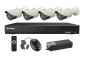 Vitek VT-TH5KT810TB 8 Channel 5-IN-1 (TVI/AHD/CVI/CVBS) DVR, 10TB with 4 x 5 Megapixel Vandal Dome Cameras, 3.6mm Lens VT-TH5KT810TB by Vitek