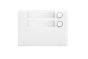 Urmet 1168-12W 2-Button Front Panel, Alpha, White 1168-12W by Urmet