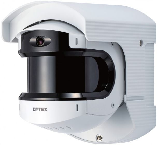 Optex RLS-50100V Indoor/Outdoor LiDAR Sensor with Camera, ONVIF-ProfileS RLS-50100V by Optex