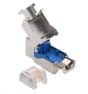 Platinum Tools 106275 Cat8 Shielded Toolless Keystone Jack 106275 by Platinum Tools