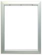 Alpha OF193 3 Gang Panel Frame-Natural Aluminum Use with OH193 Flush Housing OF193 by Alpha