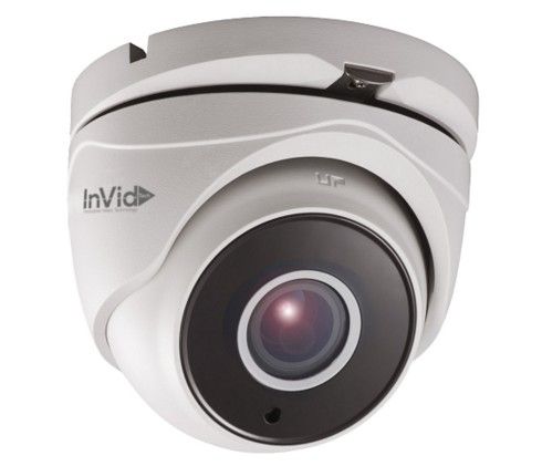 InVid ULT-C3TXIRM2812 3 Megapixel HD-TVI Outdoor IR Turret Camera, 2.8-12mm Lens ULT-C3TXIRM2812 by InVid