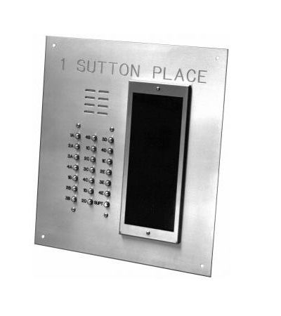 Alpha VI402-045D 45 Button VIP Panel with Built-In Alphabetical Directory, Less Flush Back Box VI402-045D by Alpha