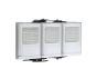 Raytec VAR2-W8-3 Vario2 Long-Range Triple-Panel White Light Illuminator with Adaptive Illumination (Silver) VAR2-W8-3 by Raytec