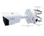 Luminys N3B-4LA2 4 Megapixel Network IP LumiLuxSmart Bullet Camera with 2.8mm Lens N3B-4LA2 by Luminys