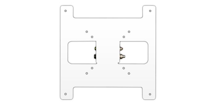 ViewZ VZ-CM18B Telescopic Ceiling Mount with 6 to 18' Extension for 23 to 32" Flat Panel Monitors, Black VZ-CM18B by ViewZ
