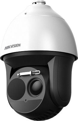 Hikvision DS-2TD4166-50 640 X 512 Outdoor Network IR Thermal and Optical Speed Dome Camera, 50mm Lens DS-2TD4166-50 by Hikvision