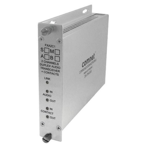 Comnet FTA2C1M1 2-Channel Audio Transmitter FTA2C1M1 by Comnet