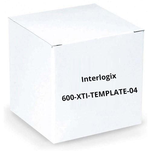 GE Security Interlogix 600-XTI-TEMPLATE-04 Grey, Abstract, Replacement Template for Simon XTI 600-XTI-TEMPLATE-04 by Interlogix