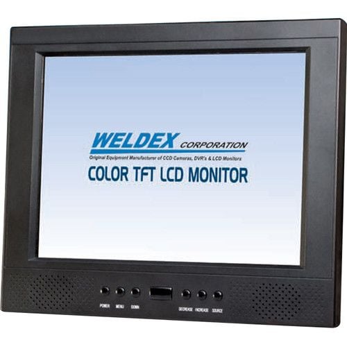 Weldex WDL-1040M Color 10.4” TFT LCD Monitor with BNC Looping Output WDL-1040M by Weldex