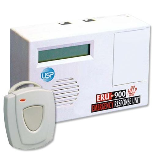 United Security Products ERU-900 Emergency Caller, Long Range w/ pendant ERU-900 by United Security Products
