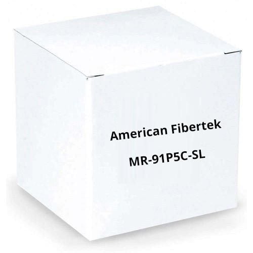 American Fibertek MR-91P5C-SL 10 Bit Video & Data Module Rx 1310/1550nm 21dB SM 1 Fiber MR-91P5C-SL by American Fibertek