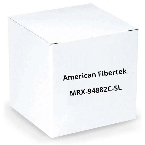 American Fibertek MRX-94882C-SL Forty Eight 10 Bit Video & 2 MPD Data - Rx 1310/1550nm - 21dB SM MRX-94882C-SL by American Fibertek