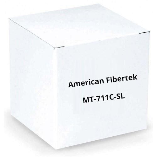 American Fibertek MT-711C-SL 8 Bit Video & Sensornet Data Module Tx 1310/1550nm 21dB Single Mode 1 Fiber MT-711C-SL by American Fibertek
