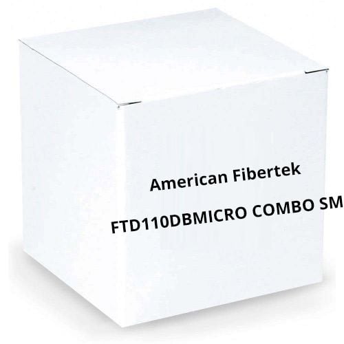 American Fibertek FTD110DBMicro Combo SM Includes FTD110DBMicro-SST, FTD110DBMicro-SSR and Power Supplies, Singlemode FTD110DBMicro Combo SM by American Fibertek