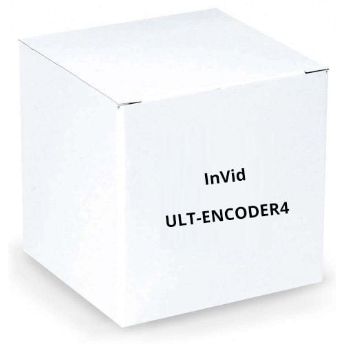 InVid ULT-ENCODER4 4 Channel Video & 4 Channel  Audio Input ULT-ENCODER4 by InVid