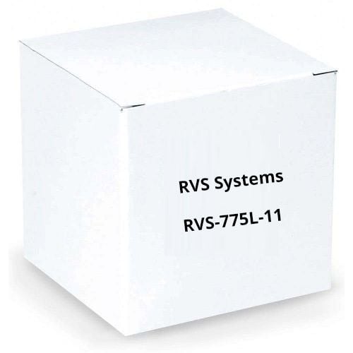 RVS Systems RVS-775L-11 120° 420 TVL White Left Side Camera, 33' Cable, RCA Adapter, 2.1mm Lens RVS-775L-11 by RVS Systems
