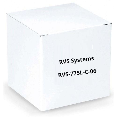 RVS Systems RVS-775L-C-06 120° 420 TVL Chrome Left Side Camera, 16' Cable, RCA Adapter, 2.1mm Lens RVS-775L-C-06 by RVS Systems