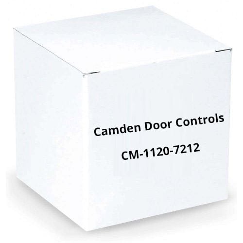 Camden Door Controls CM-1120-7212 Key Switch, SPDT N.O. and N.C. Momentary, Red and Green 12V LEDs Mounted On Faceplate CM-1120-7212 by Camden Door Controls